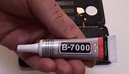 How To Seal A Cell Phone Closed Using B-7000 Adhesive Glue