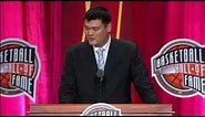 Yao Ming's 2016 Hall of Fame Induction Speech