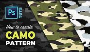 How to Create a Camouflage Pattern in Photoshop