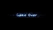 gamer, GAME OVER, simple background, video games, black background | 1920x1200 Wallpaper - wallhaven.cc