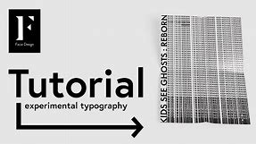 Experimental Typography Tutorial