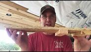 How to Hang Tongue & Groove Ceiling by Myself