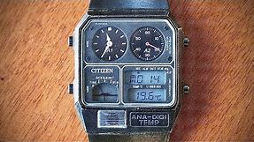 Citizen ANA DIGI TEMP Watch - The Classic Retro 80s Watch (Hands-On)