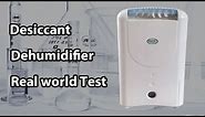 Test of a Desiccant Dehumidifier EcoAir ddw122fw