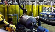 Seam Tracking -- Tank Welding -- ARC Mate 100iC welding robot