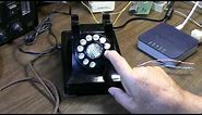 Pulse dial to DTMF converter for rotary dial telephones demo
