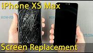iPhone XS Max how to replace cracked screen and save True Tone