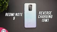 Redmi Note 9 Reverse Charging (9W)