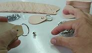 UPON LEATHER - 30 Pack - Key Fob Kit Video Tutorial
