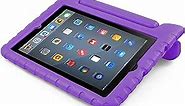 iPad Air Case, [EVA Series] Shock Resistant [Kids Safe][Stand Feature] Carrying Case for Apple iPad Air (5) and Retina, (Purple)