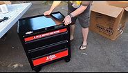 Craftsman 1000 Series 4 Drawer Rolling Tool Cabinet from Lowes How To Assemble Casters Wheels