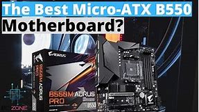 The Best micro-ATX Motherboard For Ryzen 5 5600x3d! Gigabyte B550M Aorus Pro Review!