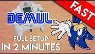 DEMUL Emulator for PC: Full Setup and Play in 2 Minutes (Sega Dreamcast Emulator)
