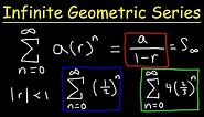 How To Find The Sum of a Geometric Series