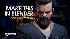 How to Create Realistic Characters in Blender with these steps
