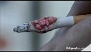 Graphic anti-smoking advert released in UK