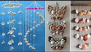 10 Seashell wall hanging craft ideas | Home decorating ideas handamde