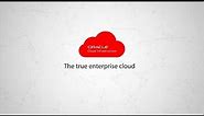 Oracle Cloud Infrastructure Overview - The true enterprise cloud