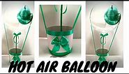Diy Hot Air Balloon Gift Basket Easy Hot Air Balloon Bouquet Tutorial