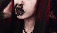 #fyp #goth #piercings #foryoupage #08 #00gseptum #satanist #stretchedears #bodymods #gothmetalhead #fypage #foryou #redhair #gothgirl #strerchedseptum #bodymodifications #fypage #vampiregoth