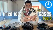 I Tested 100 iPhone Cases, These Are My Top 5!