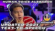 HOW TO SET UP TEXT TO SPEECH CUSTOM ALERTBOX FOR STREAMING [2021] - StreamElements - OBS/Streamlabs