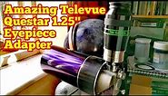 Amazing Televue 1.25 Inch Eyepiece Adapter For Questar Field Version Maksutov Telescope