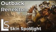 Outback Renekton - Skin Spotlight - Wonders of the World Collection - League of Legends
