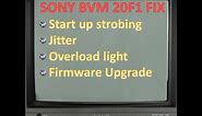 Sony BVM 20F1 Recap and Upgrade AKA Sony BVM 20F1U