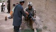 Canadian Soldiers Meet Afghan Children on Patrol