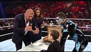 Elijah Signs WWE Contract Off Air. (DRAX SHADOW)