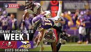 Tampa Bay Buccaneers vs. Minnesota Vikings Game Highlights | NFL 2023 Week 1