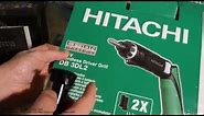 Hitachi 3.6V cordless driver drill review