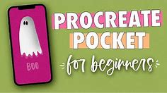 Procreate Pocket for Beginners | Cute iPhone Wallpaper Tutorial 💕