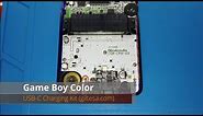 Game Boy Color USB-C Charging Kit (Installation)