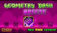 GEOMETRY DASH BREEZE [LEVEL 1-4 / ALL COINS] | ANDREXEL