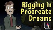 How to Rig a Character in Procreate Dreams (Rigging in Procreate Dreams Tutorial for Beginners)