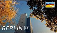 Beautiful city walk in East Berlin, Germany 🍂 Autumn ambience 4K