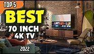 Best 70 inch 4K TV (2022) ☑️ TOP 5 Best