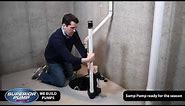 Sump Pump - How to service, replace, install and test a Sump Pump