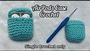 Beginner Friendly: AirPod Case Crochet Tutorial #trending #viral #crochet #tutorial