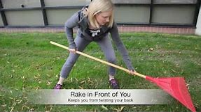 How to Properly Rake Leaves and Avoid Pain