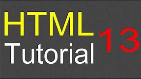 HTML Tutorial for Beginners - 13 - Radio buttons