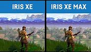 Intel Iris XE vs Iris XE MAX in 15 Games