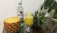 Bacardi cocktail recipe with Pineapple juice| How to prepare Rum Cocktails in FIVE Minutes