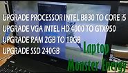Cara Upgrade Laptop Tambah VGA Di Laptop Acer E1-471 (Perakitan) Part 1