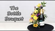 How To Add Flowers To A Bottle Of Champagne