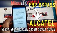 como eliminar Cuenta de Google Alcatel 1 | Alcatel 5033A 5033M 5033E 5033D 5033X 5033G sin Pc 2021