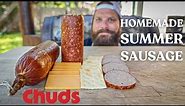 Summer Sausage Recipe for Beginners! | Chuds BBQ