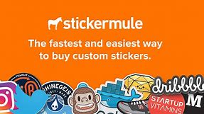 Circle sticker templates | Sticker Mule